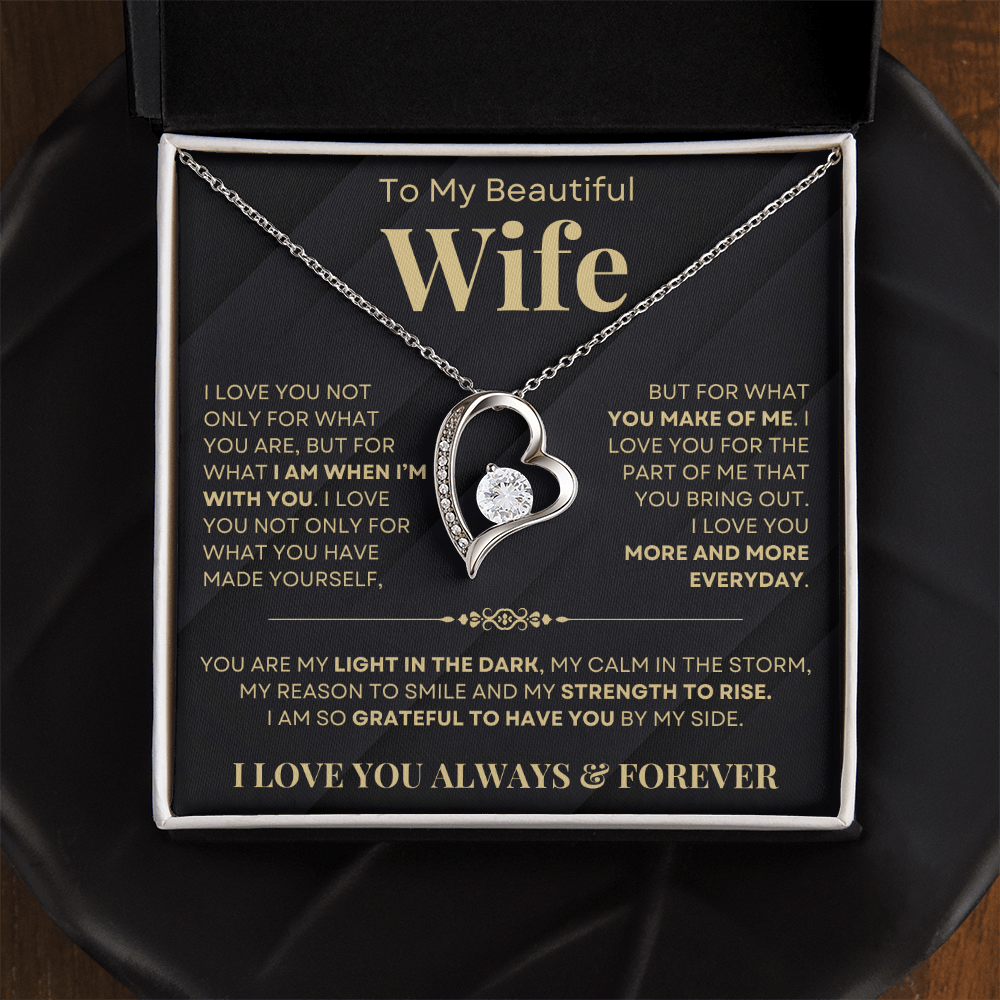 I Love You Not Only What You Are, Forever Love Necklace