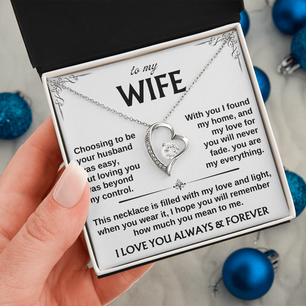 Romantic Forever Love Necklace for Special Moments