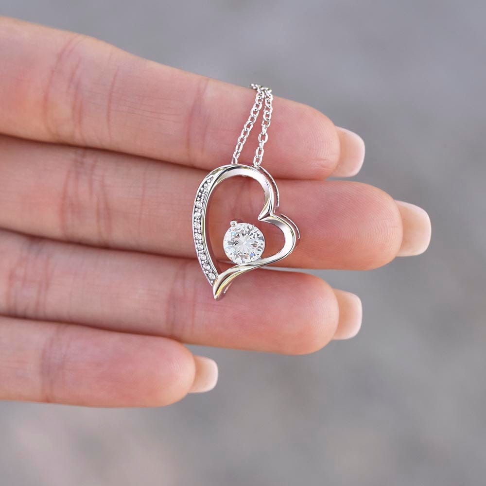 To My Beautiful Wife, Forever Love Necklace