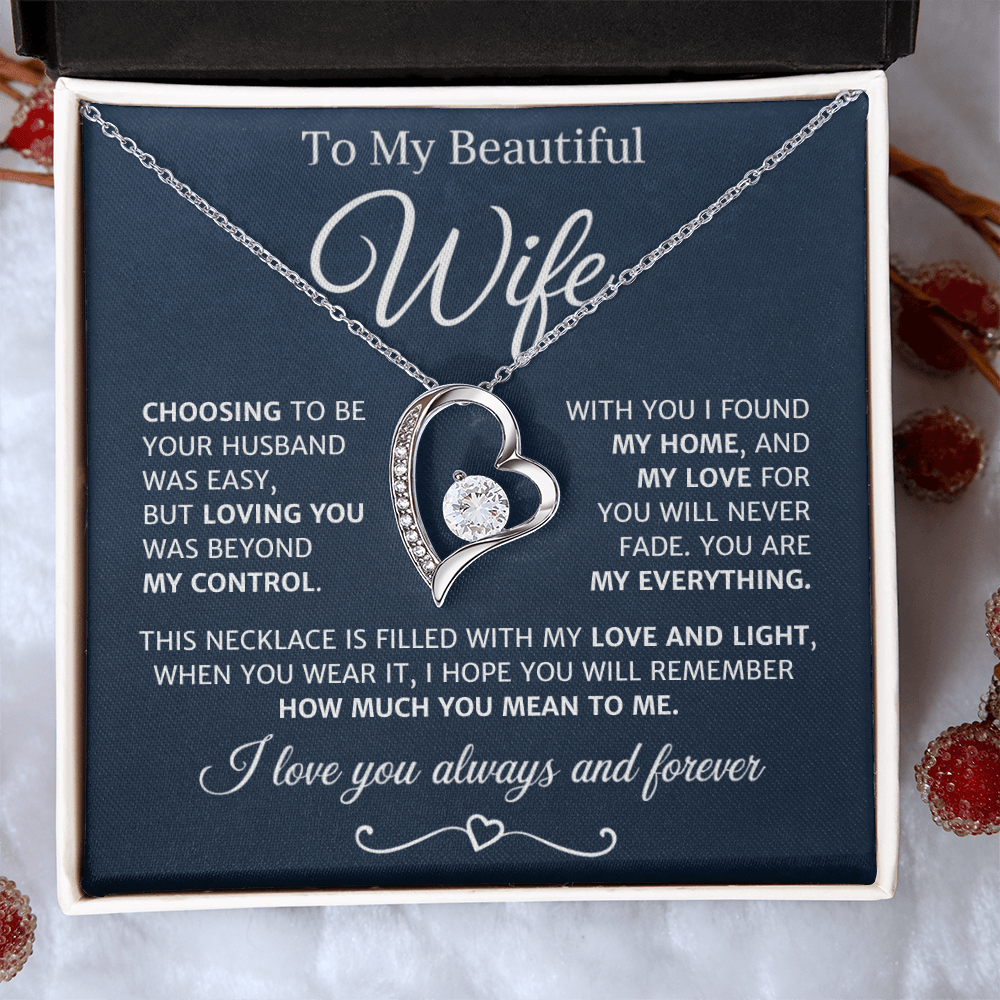 Romantic Forever Love Necklace for Special Moments