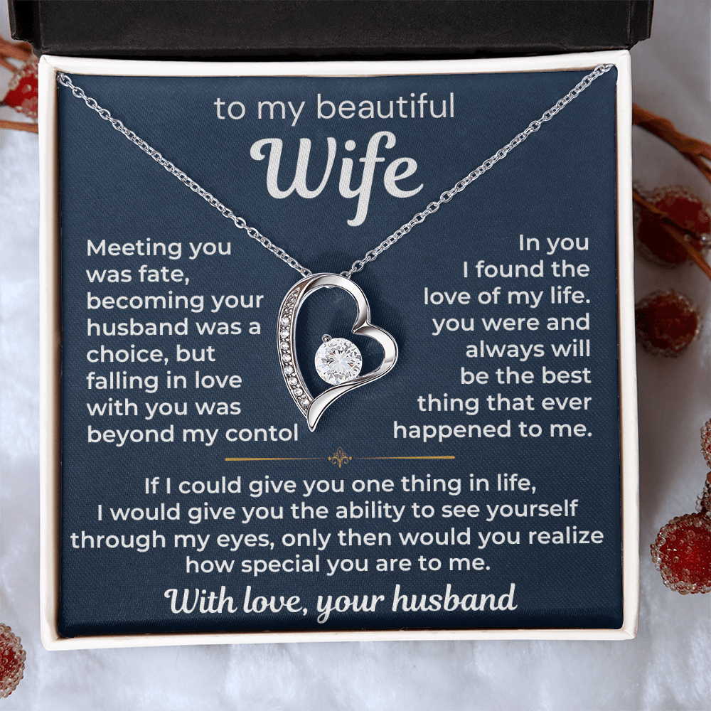 In You I Found The Love Of My Life, Forever Love Necklace