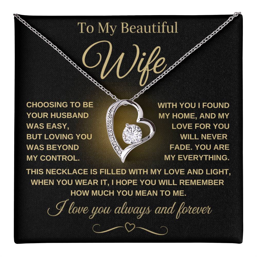 Romantic Forever Love Necklace for Special Moments