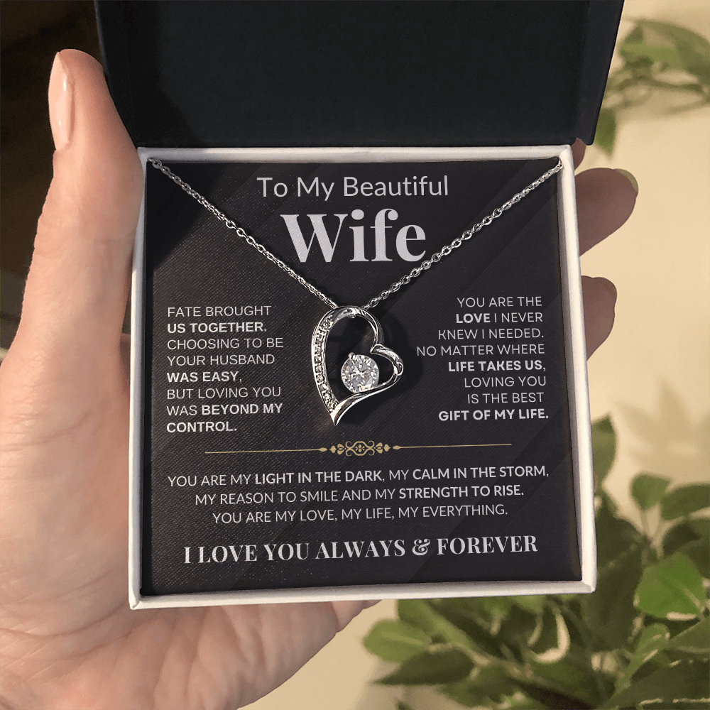 Fate Brought Us Together, Forever Love Necklace