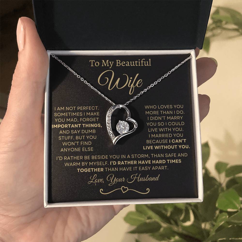 Romantic Forever Love Necklace for Special Moments