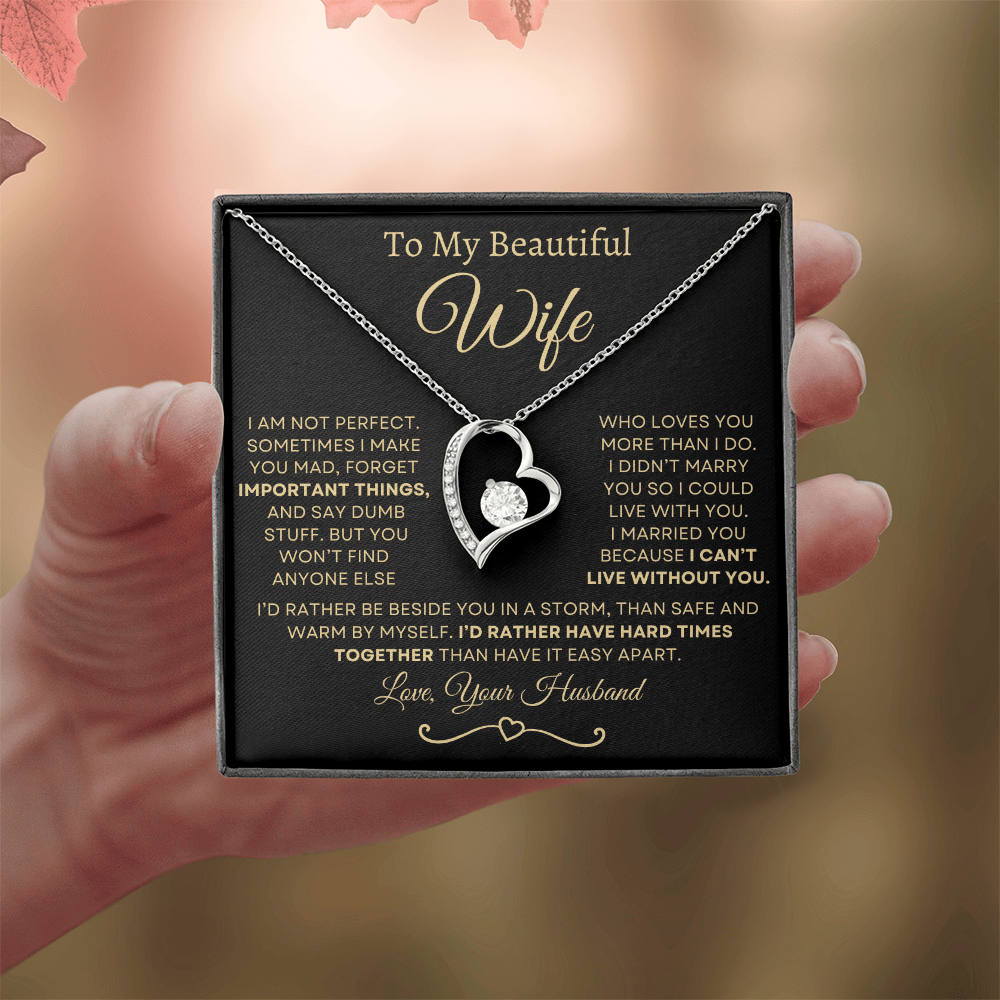 Romantic Forever Love Necklace for Special Moments