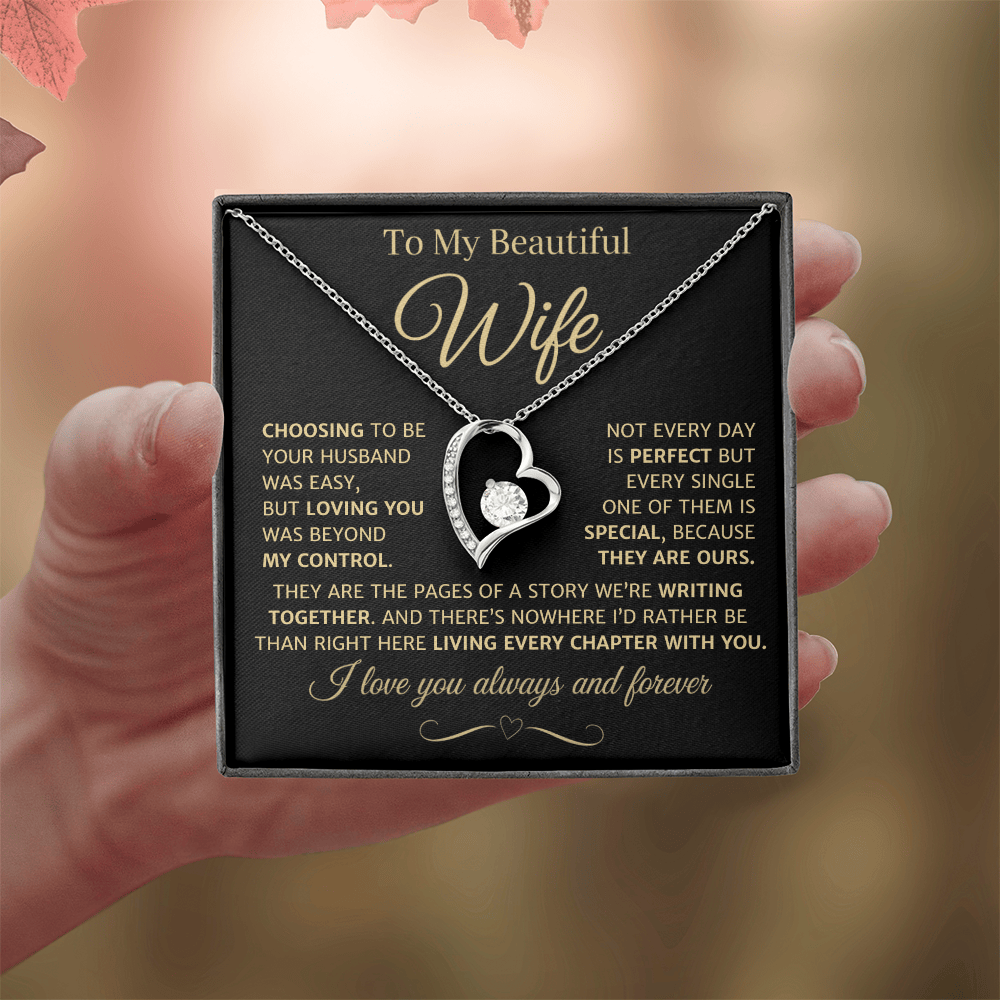 Romantic Forever Love Necklace for Special Moments