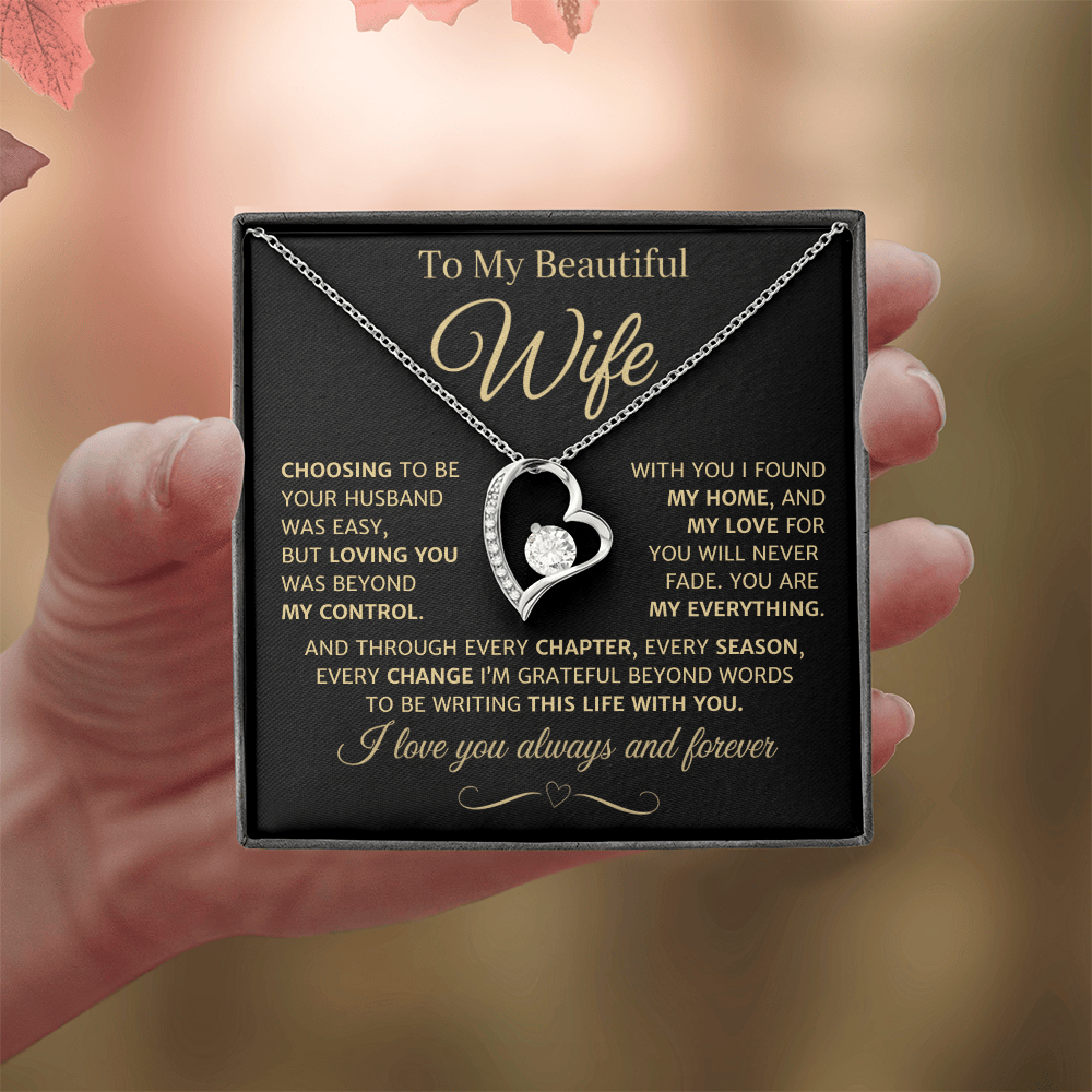 Romantic Forever Love Necklace for Special Moments