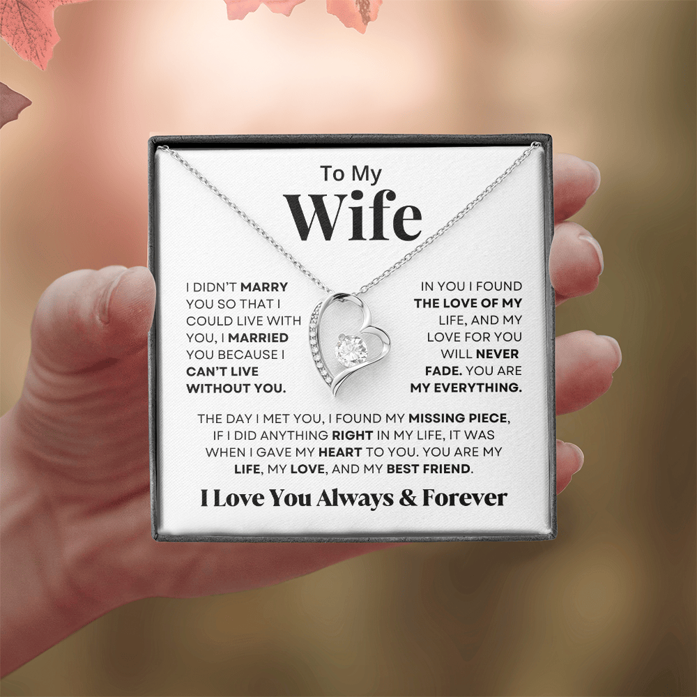 Romantic Forever Love Necklace for Special Moments - 350