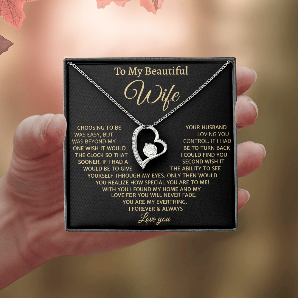 Loving You Was Beyond My Control, Forever Love Necklace