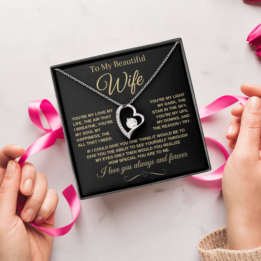 You're my Love My Life, Forever Love Necklace