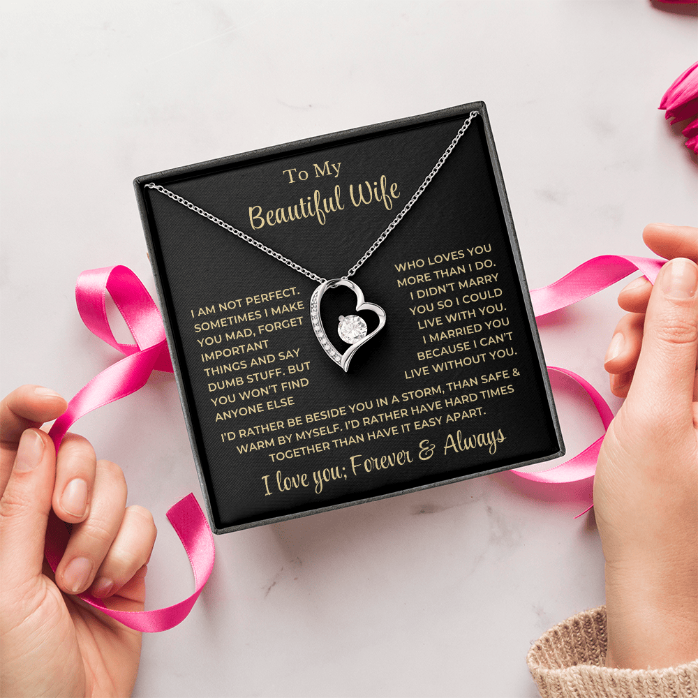 Romantic Forever Love Necklace for Special Moments