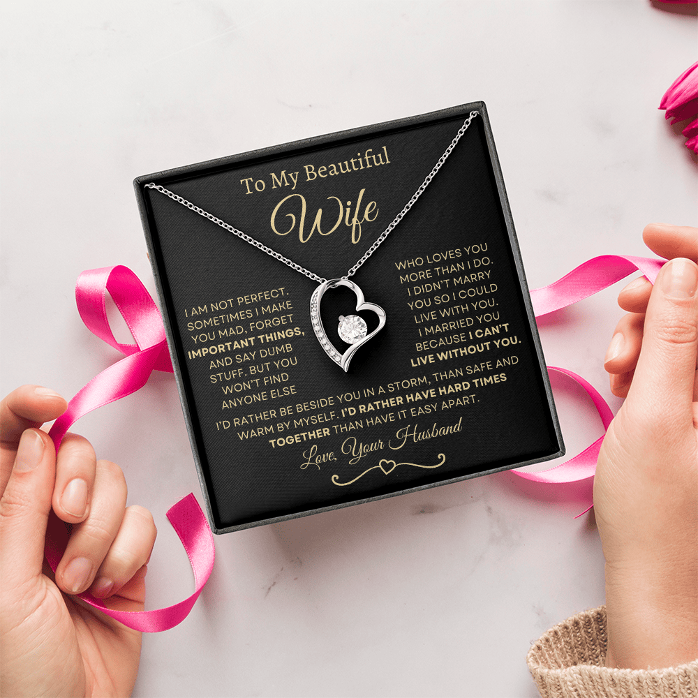 Romantic Forever Love Necklace for Special Moments