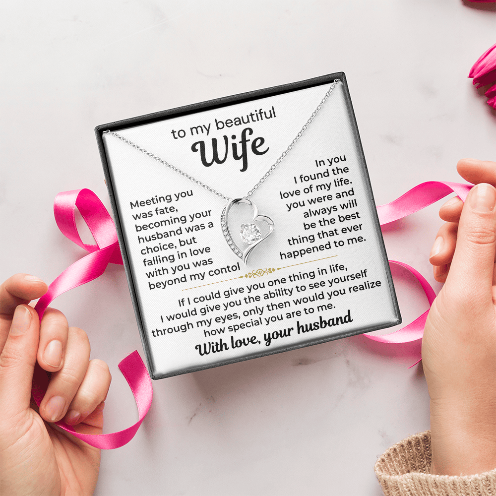 In You I Found The Love Of My Life, Forever Love Necklace