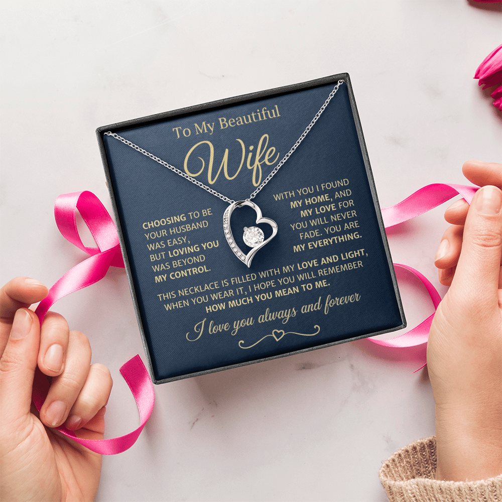 With You I Found My Home, Forever Love Necklace