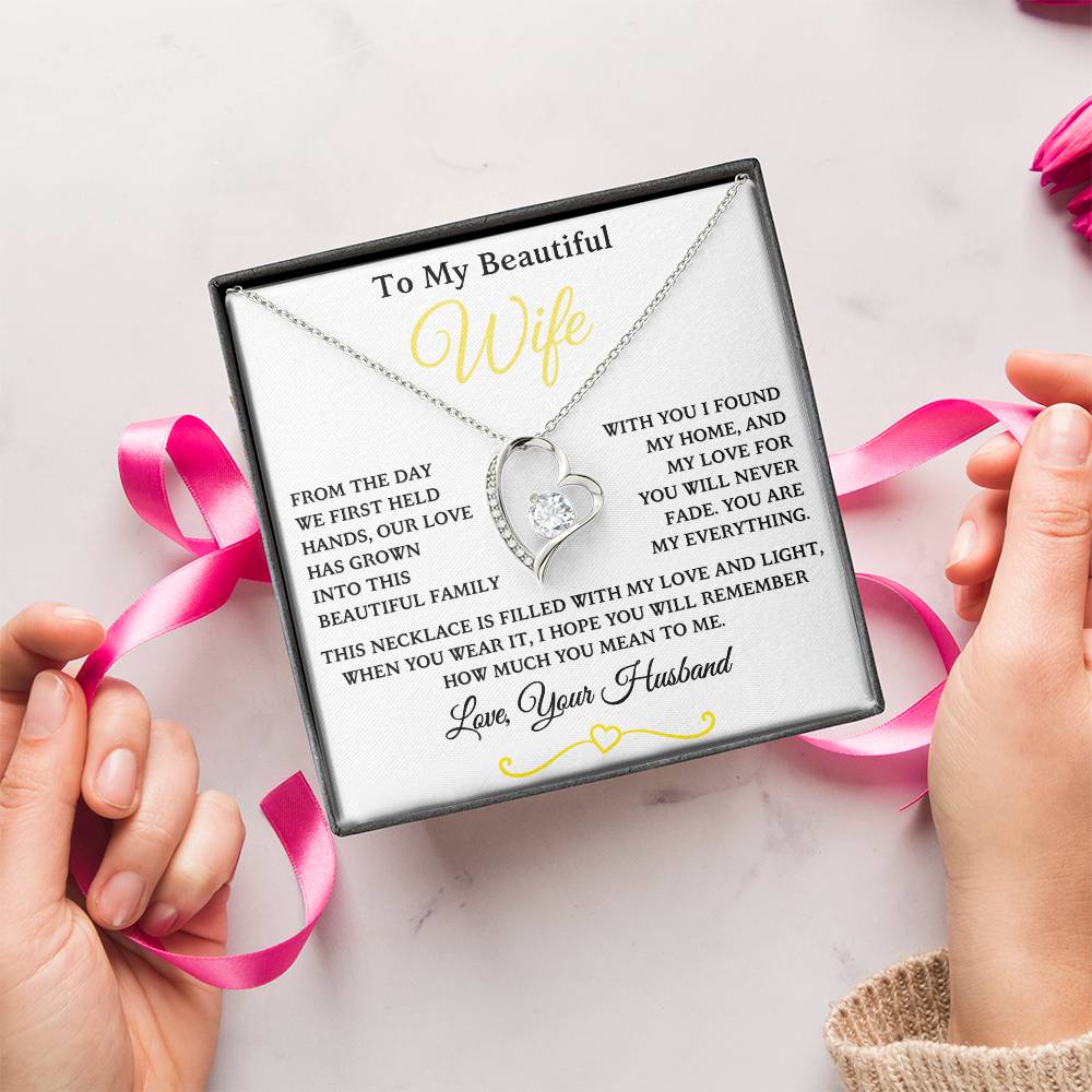Romantic Forever Love Necklace for Special Moments