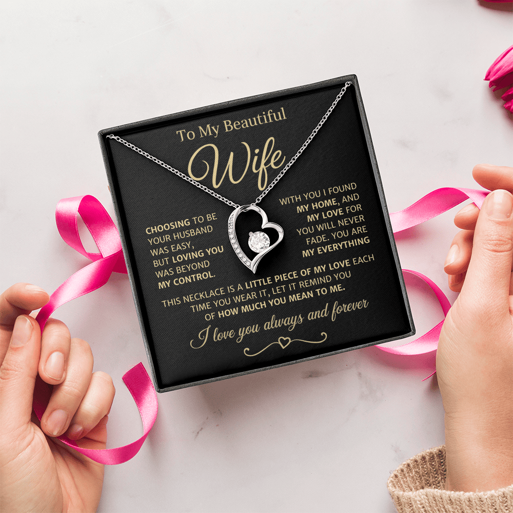 With You I Found My Home, Forever Love Necklace