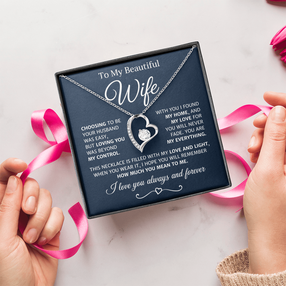Romantic Forever Love Necklace for Special Moments