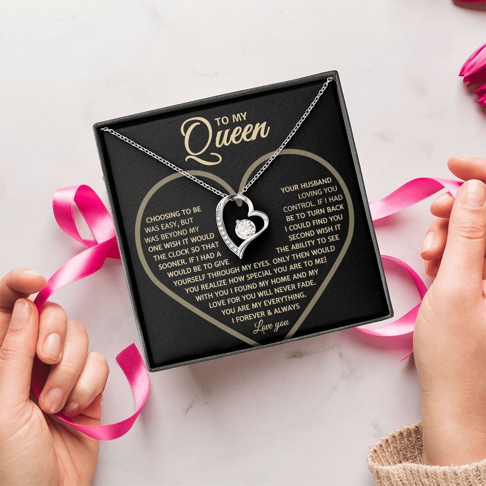 With You I Found My Home, Forever Love Necklace