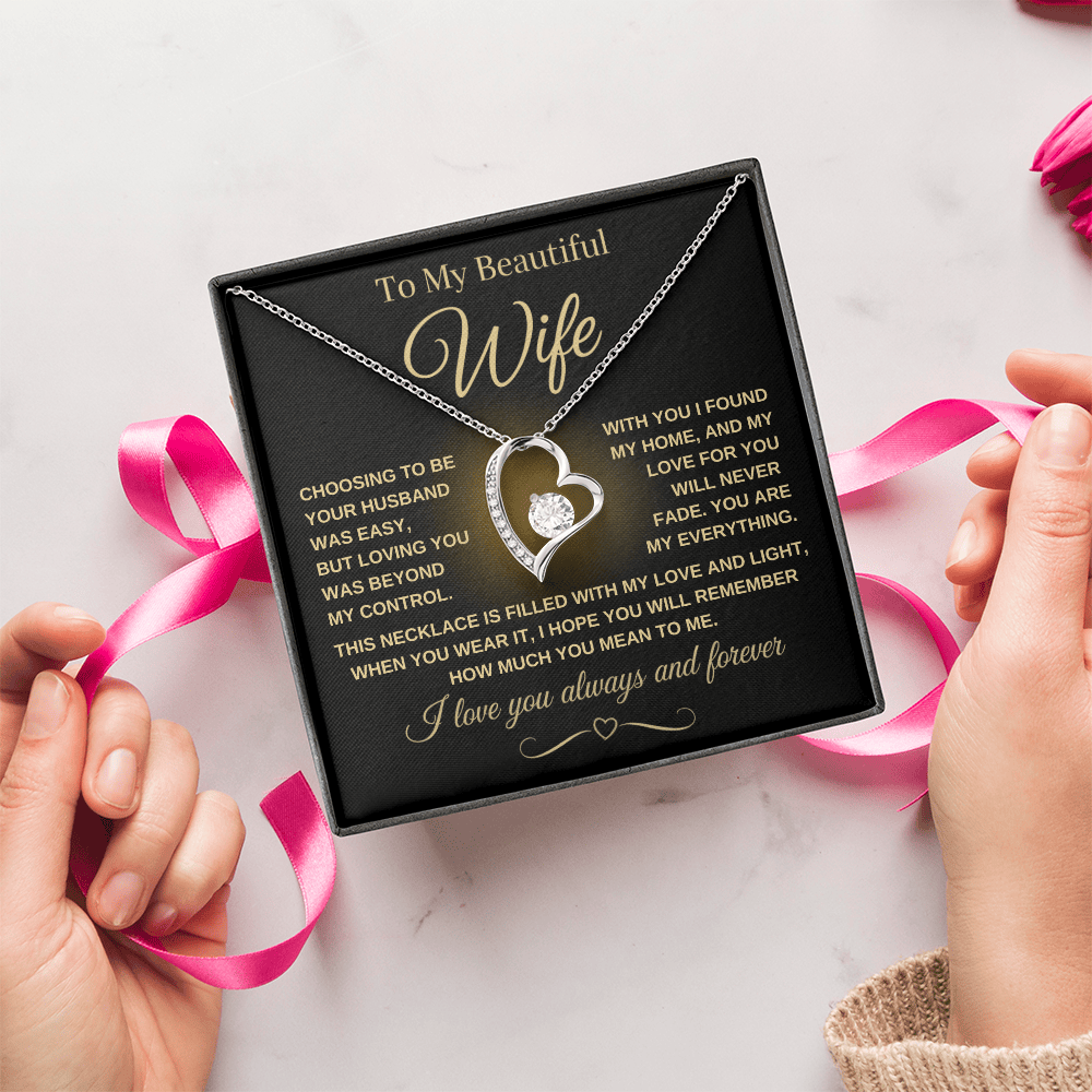 Romantic Forever Love Necklace for Special Moments
