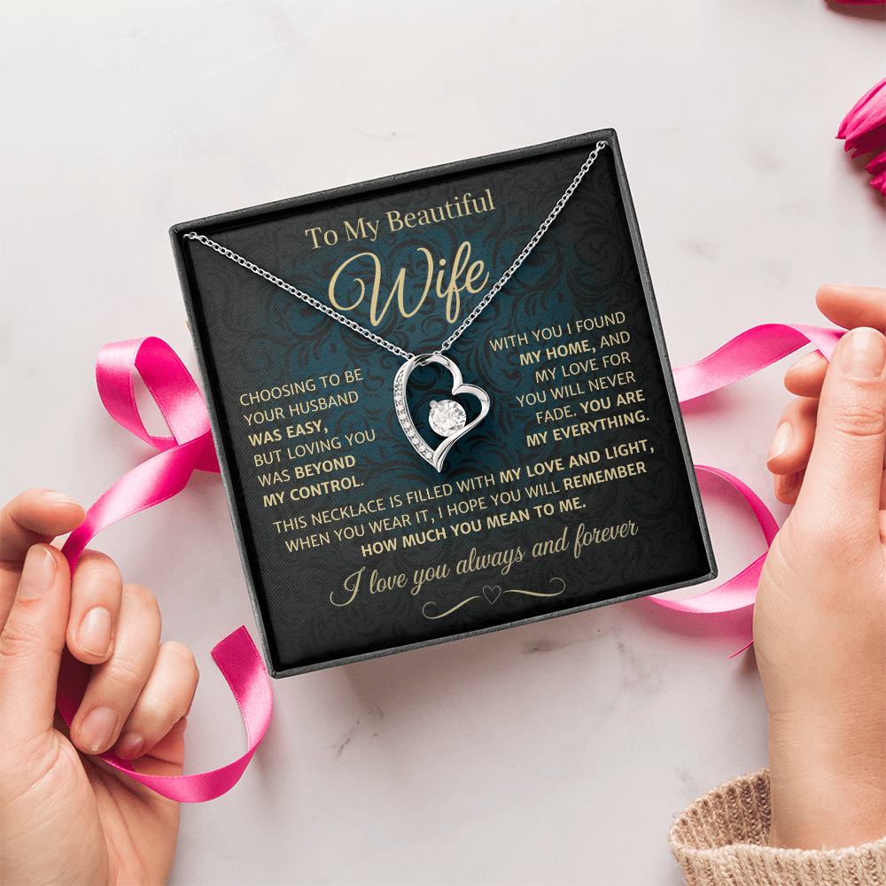 With You I Found My Home, Forever Love Necklace