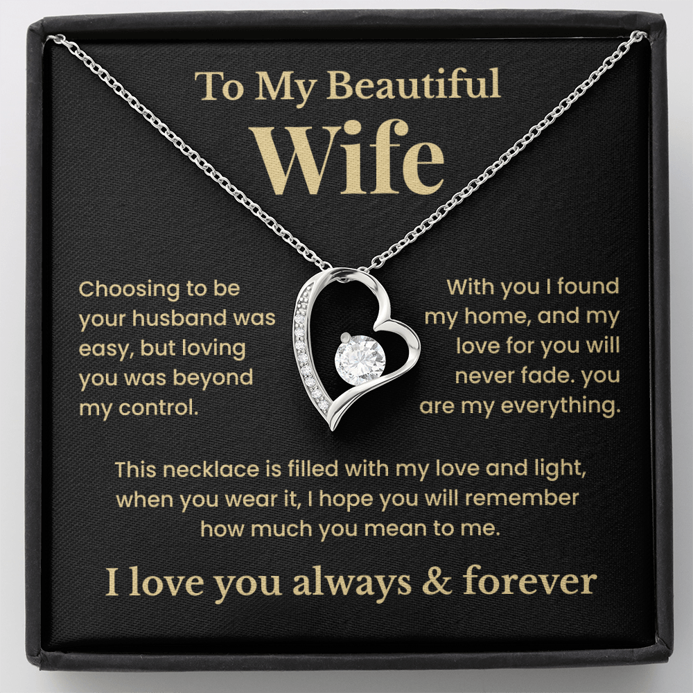 You Are My Everything, Forever Love Necklace