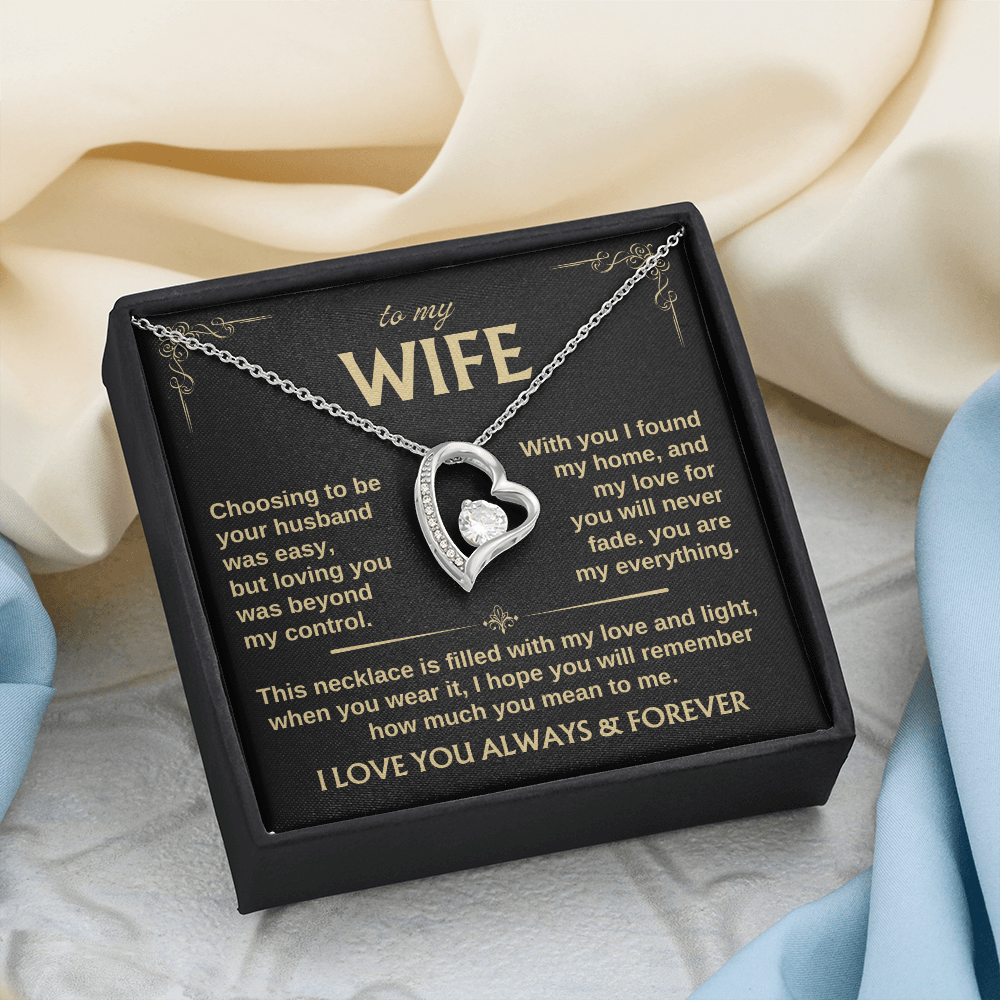 Romantic Forever Love Necklace for Special Moments