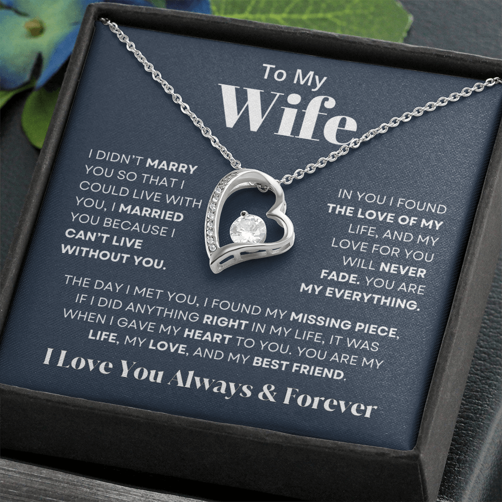 Romantic Forever Love Necklace for Special Moments - Tasteful Flow Gift Store