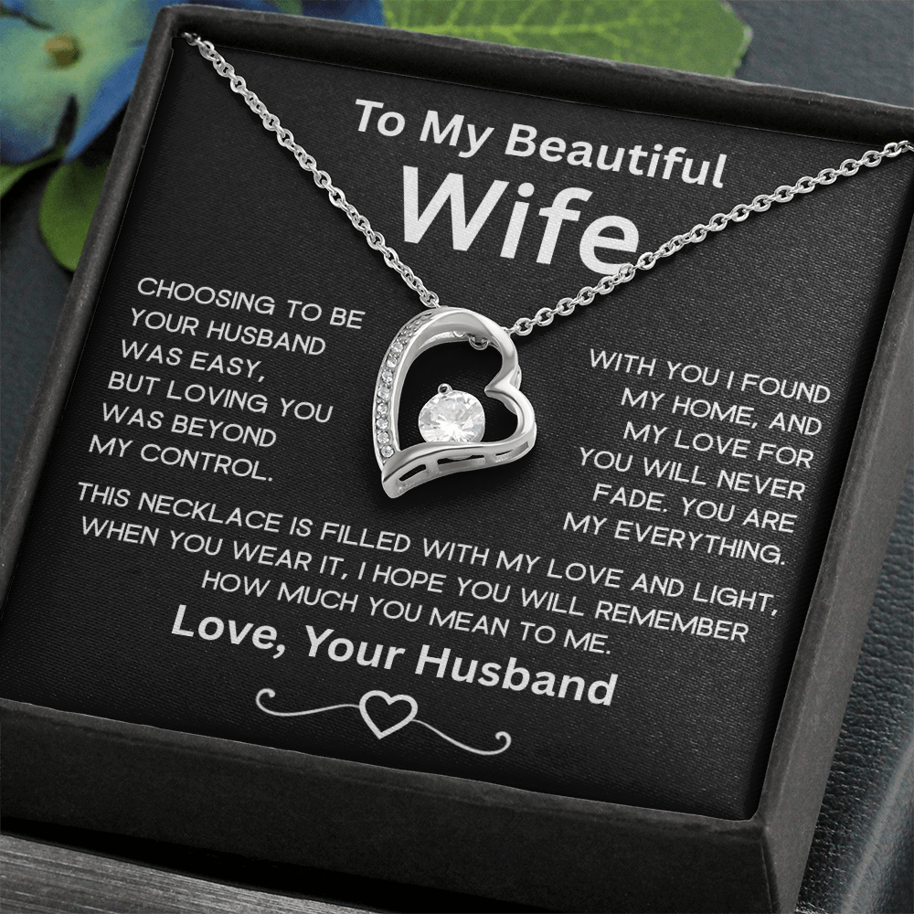 Romantic Forever Love Necklace For Special Moments