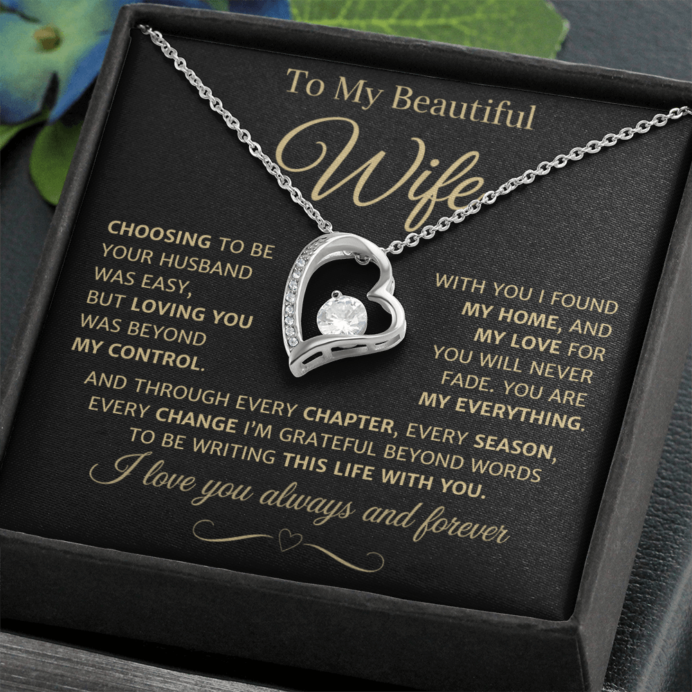 Romantic Forever Love Necklace for Special Moments - Tasteful Flow Gift Store
