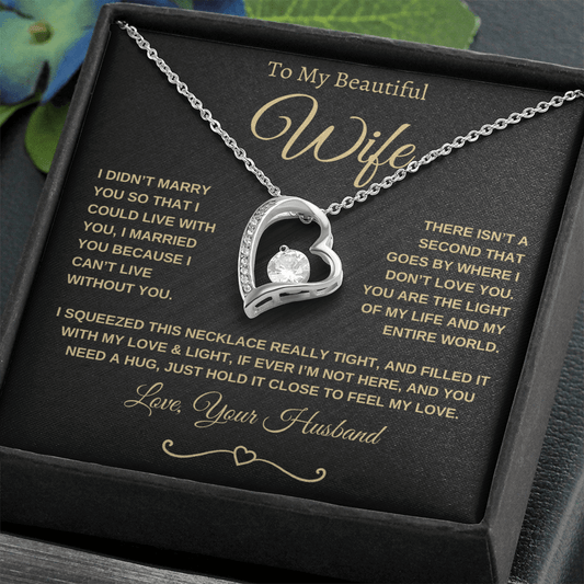 Forever Love Necklace, You Are The Love Of My Life