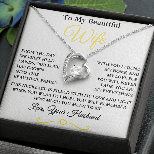 Romantic Forever Love Necklace for Special Moments