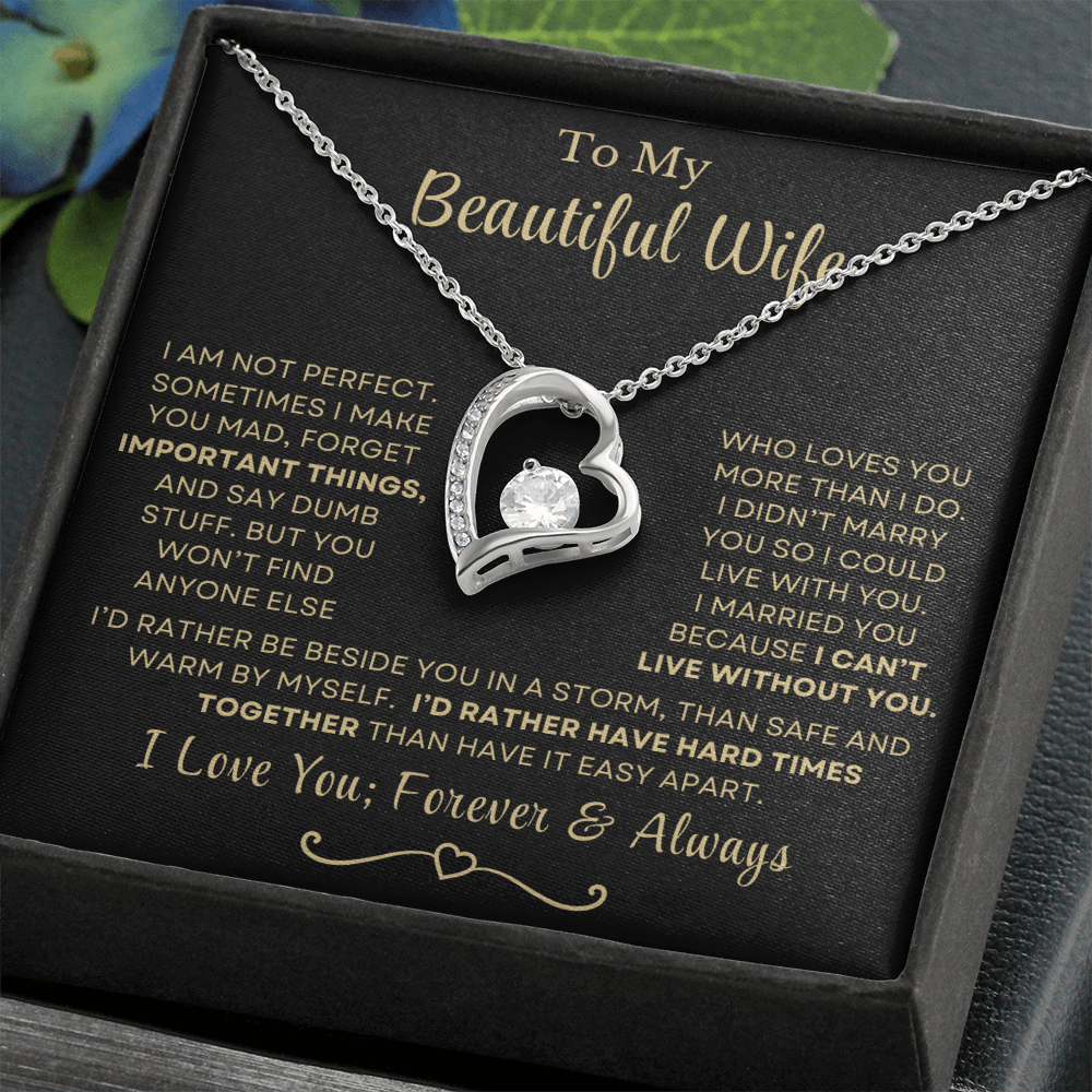 Romantic Forever Love Necklace for Special Moments - Tasteful Flow Gift Store