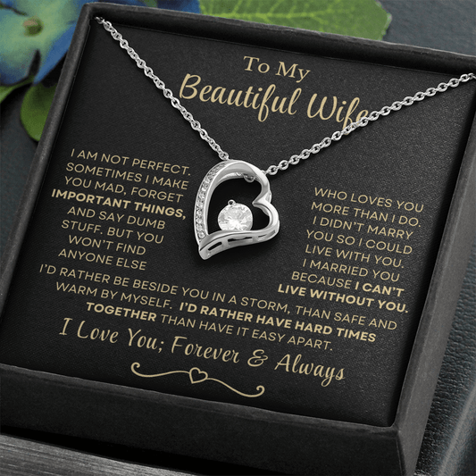Romantic Forever Love Necklace for Special Moments - Tasteful Flow Gift Store