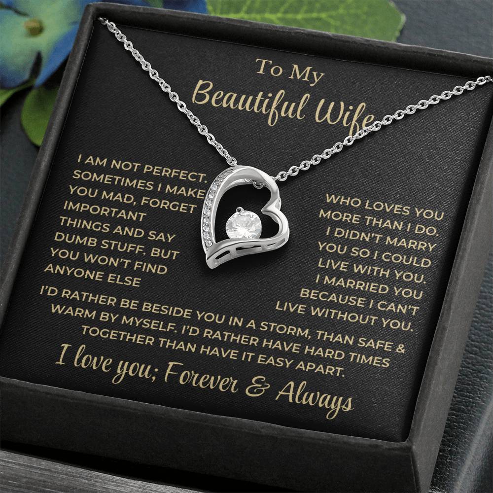 Romantic Forever Love Necklace for Special Moments - Tasteful Flow Gift Store