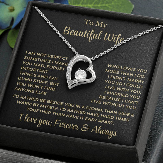 Romantic Forever Love Necklace for Special Moments - Tasteful Flow Gift Store