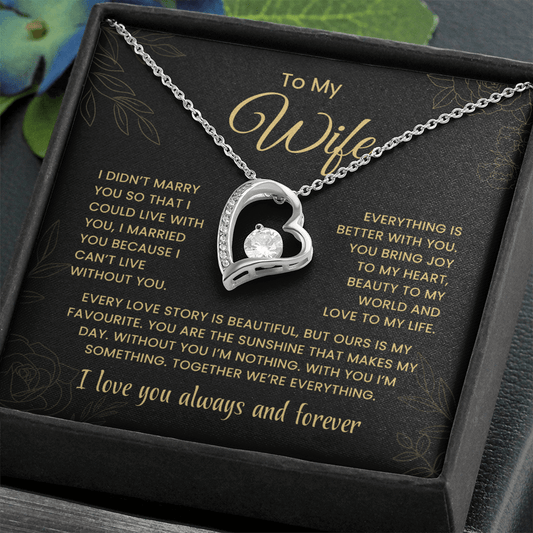 Forever Love Necklace, Together We're Everything