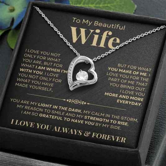 I Love You More And More Every Day, Forever Love Necklace