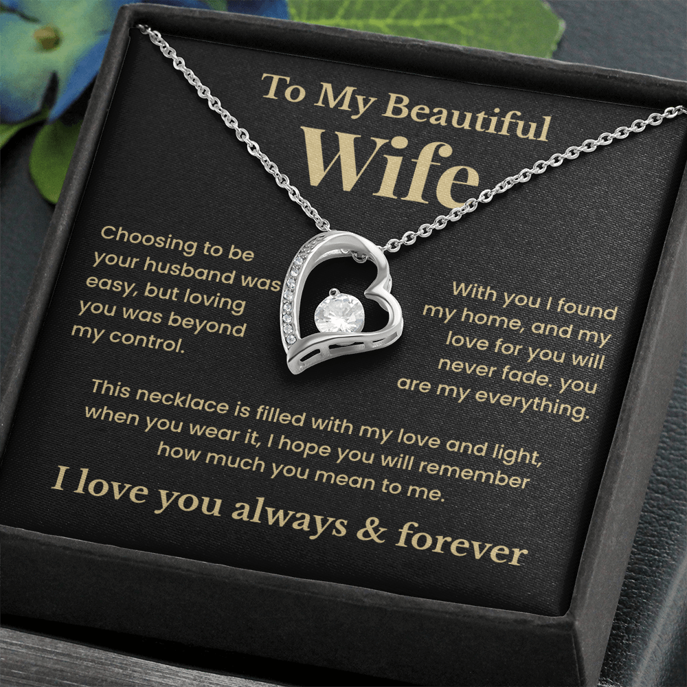 You Are My Everything, Forever Love Necklace