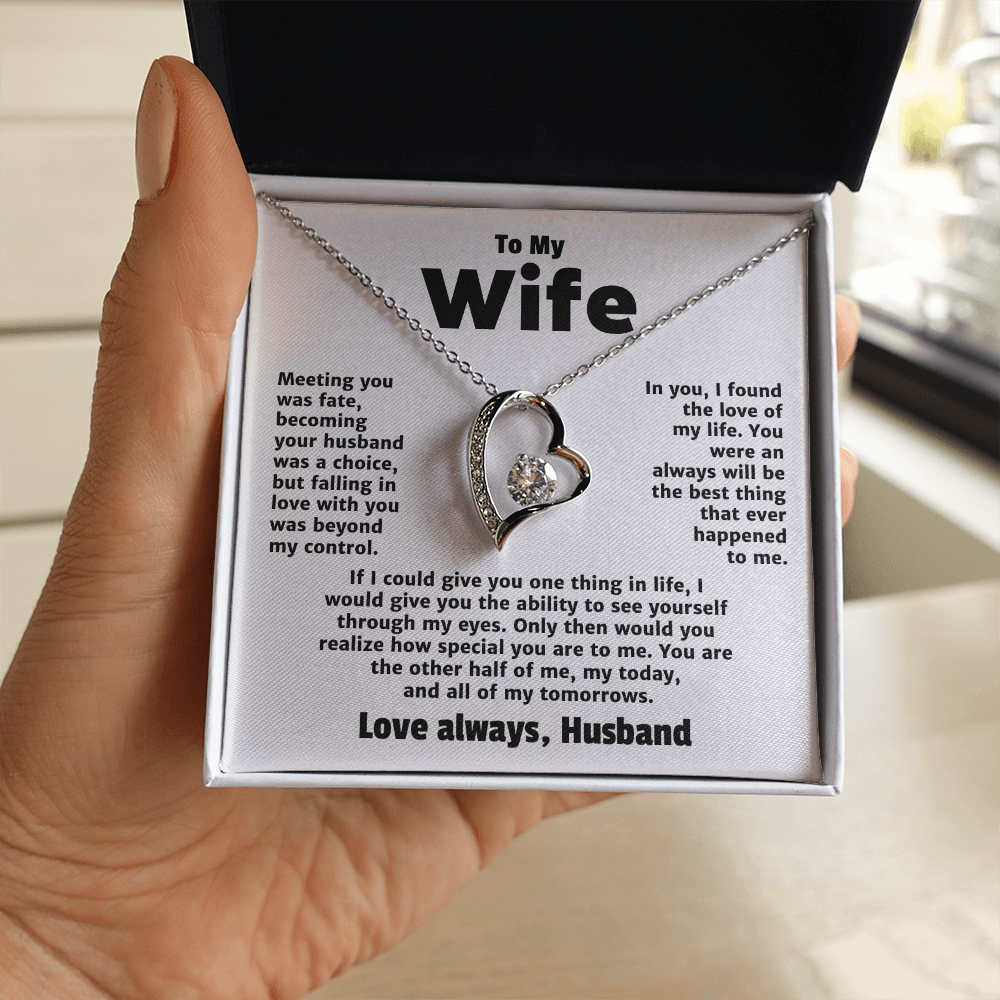 Meeting You Was Fate, Forever Love Necklace