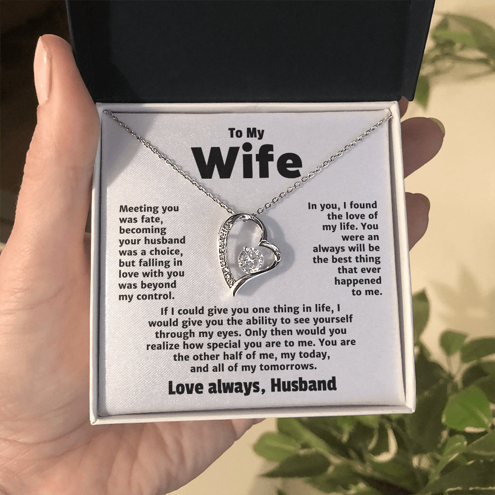Meeting You Was Fate, Forever Love Necklace