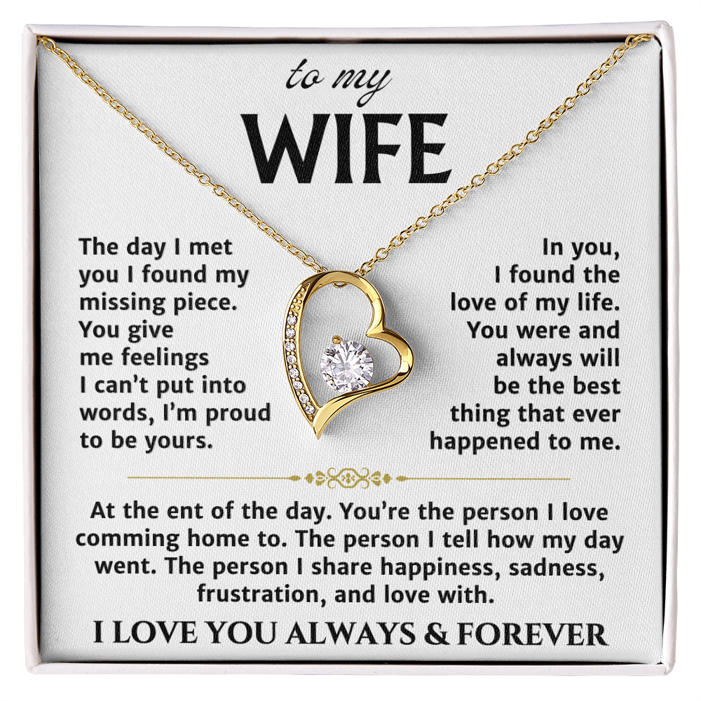 In You I Found My Love, Forever Love Necklace