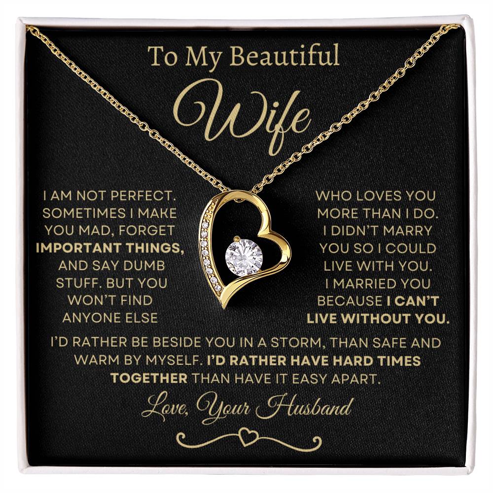 Romantic Forever Love Necklace for Special Moments