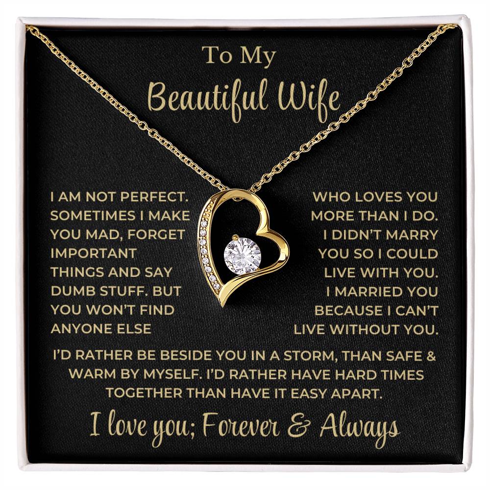 Romantic Forever Love Necklace for Special Moments