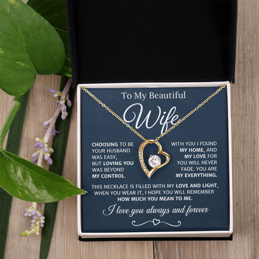 Romantic Forever Love Necklace for Special Moments