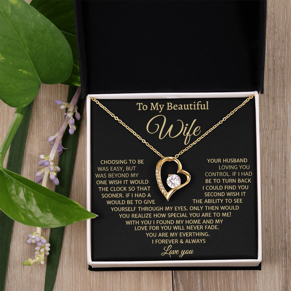 Loving You Was Beyond My Control, Forever Love Necklace