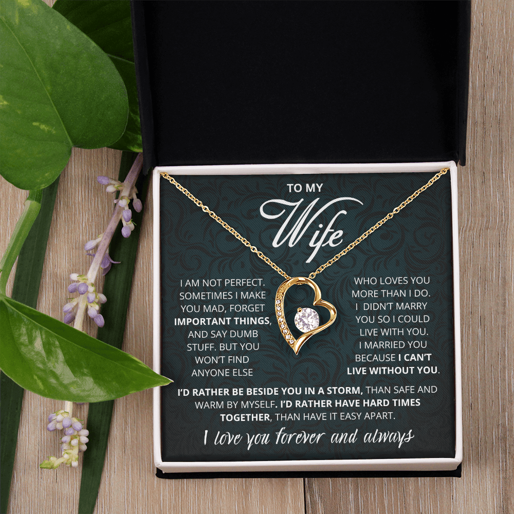 I Can't live Without You, Forever Love Necklace