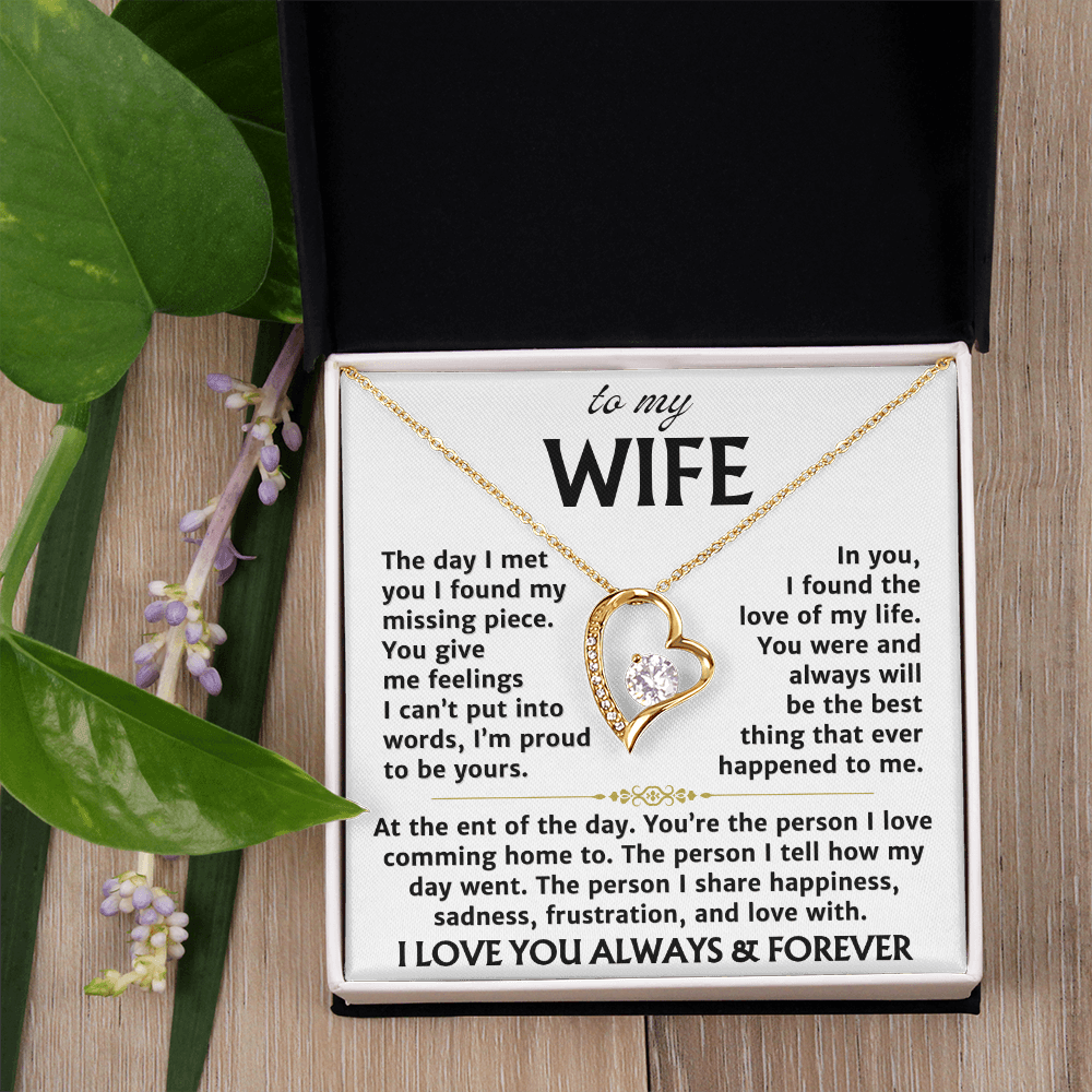 In You I Found My Love, Forever Love Necklace