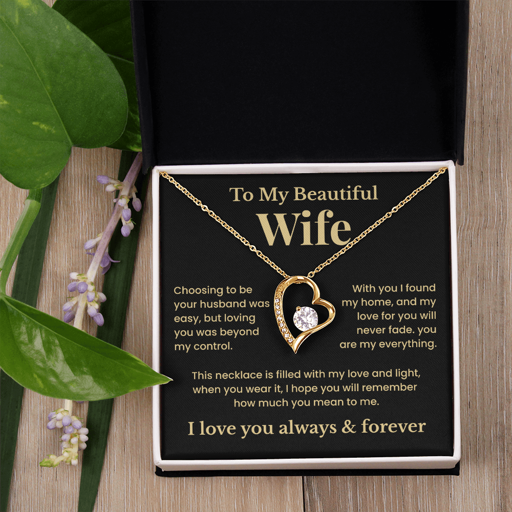 You Are My Everything, Forever Love Necklace