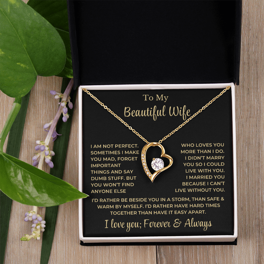 Romantic Forever Love Necklace for Special Moments