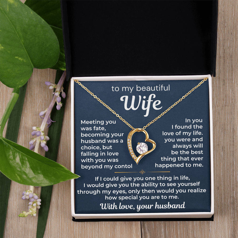 In You I Found The Love Of My Life, Forever Love Necklace